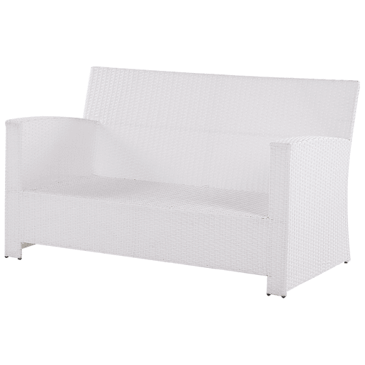 Conjunto de jardim com mesa 4 lugares MARINO Branco