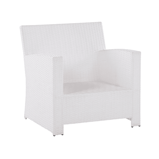 Conjunto de jardim com mesa 4 lugares MARINO Branco
