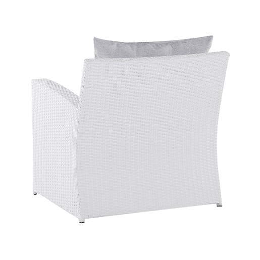 Conjunto de jardim com mesa 4 lugares MARINO Branco