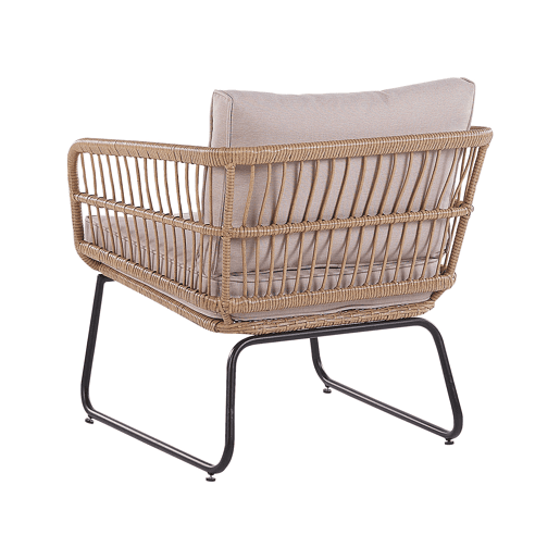 Conjunto de jardim com mesa 4 lugares RAVELLO Natural