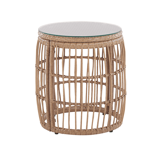 Conjunto de jardim com mesa 4 lugares RAVELLO Natural