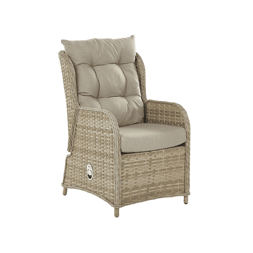 Beliani Conjunto lounge Ratan sintético PONZA