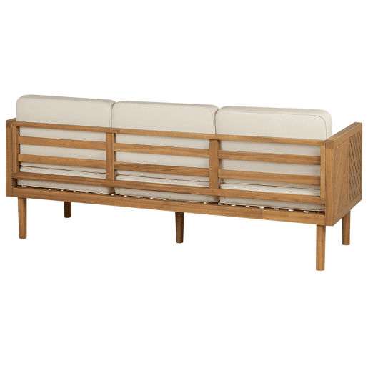 Conjunto de jardim com mesa 5 lugares BARATTI Madeira de acácia Castanho