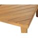 Beliani Conjunto de jardín Madera de acacia BARATTI Beliani Conjunto de jardín Madera de acacia BARATTI Beige
