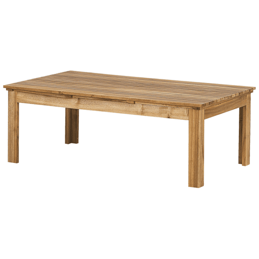 Conjunto de jardim com mesa 4 lugares PACIFIC Madeira de acácia Preto