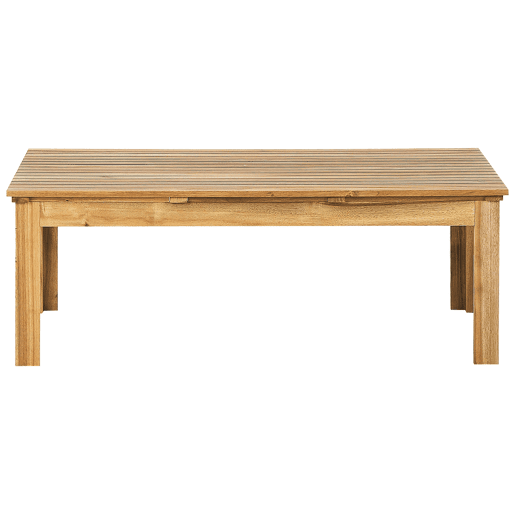Conjunto de jardim com mesa 4 lugares PACIFIC Madeira de acácia Preto
