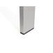 Beliani Banco Aluminio SALERNO 142x70 Beliani Banco Aluminio SALERNO 142x70 Gris