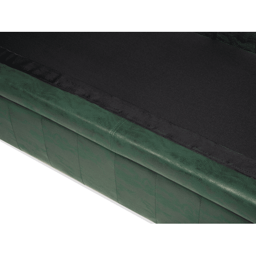 Sofá CHESTERFIELD Pele sintética Verde 3 lugares