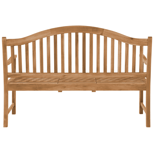 Banco de jardim HILO 150 cm Madeira de acácia Castanho
