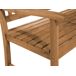 Beliani Banco Madera de acacia HILO Beliani Banco Madera de acacia HILO Marrón
