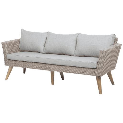 Conjunto de jardim com mesa 5 lugares VITTORIA Cinzento