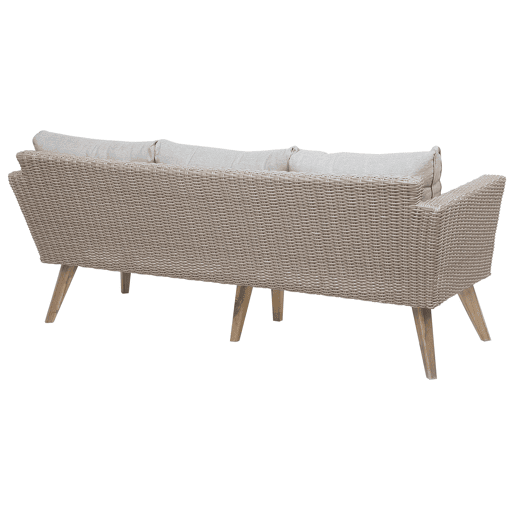 Conjunto de jardim com mesa 5 lugares VITTORIA Cinzento