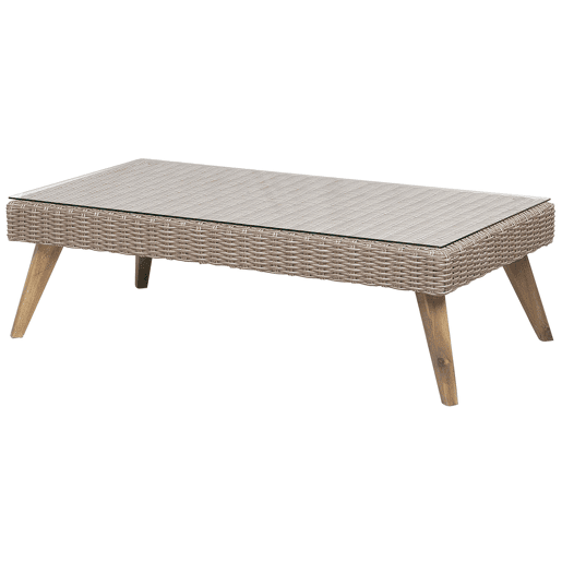 Conjunto de jardim com mesa 5 lugares VITTORIA Cinzento