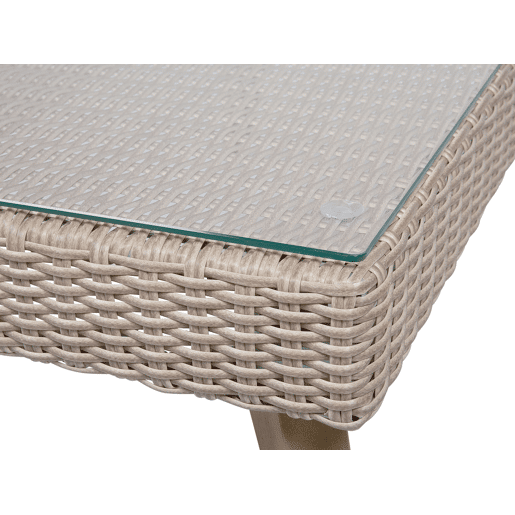Conjunto de jardim com mesa 5 lugares VITTORIA Cinzento