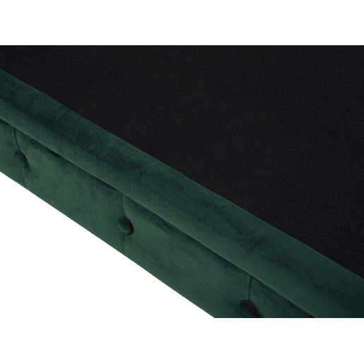 Sofá CHESTERFIELD Veludo Verde esmeralda 3 lugares