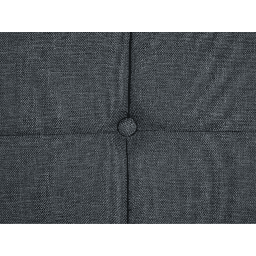 Sofá-cama FROYA Tecido Cinzento escuro 3 lugares