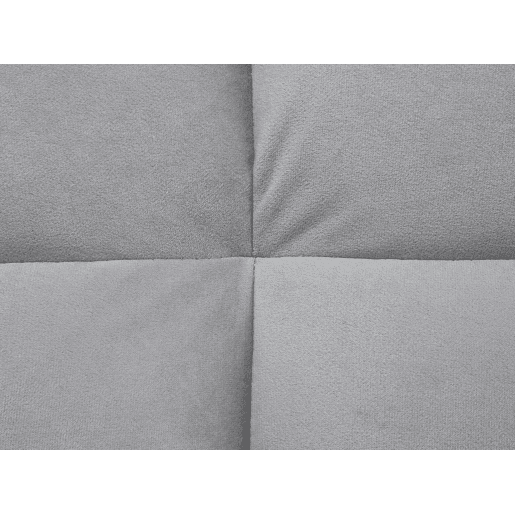 Sofá-cama SILJAN Tecido Cinzento claro Cinzento 3 lugares