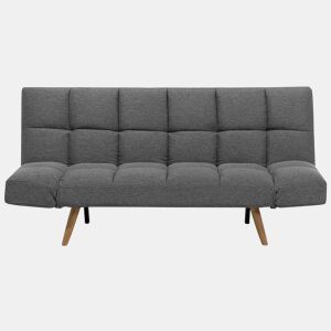 Sofá-cama INGARO Tecido Cinzento escuro 2 lugares