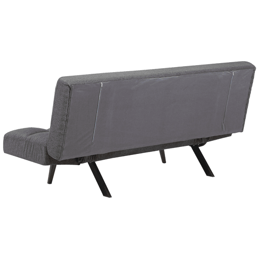 Sofá-cama INGARO Tecido Cinzento escuro 2 lugares