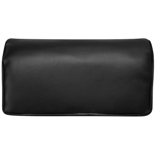 Sofá-cama ROXEN Pele sintética Preto 3 lugares