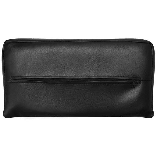 Sofá-cama ROXEN Pele sintética Preto 3 lugares