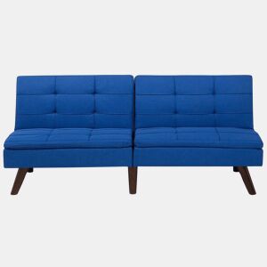 Sofá-cama RONNE Tecido Azul marinho 3 lugares