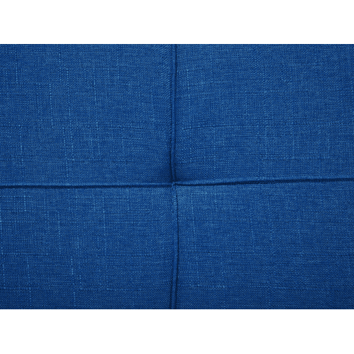 Sofá-cama RONNE Tecido Azul marinho 3 lugares