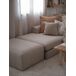 Beliani Sofá esquinero Poliéster OSLO Beliani Sofá esquinero Poliéster OSLO Beige