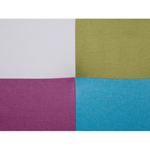 Sofá-cama LEEDS Tecido Multicolor 3 lugares