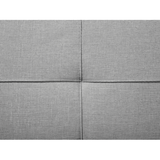 Sofá-cama RONNE Tecido Cinzento claro 3 lugares