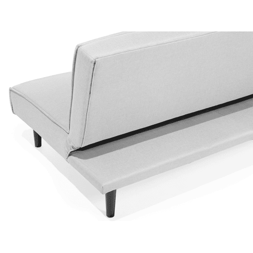 Sofá-cama VISBY Tecido Cinzento claro 3 lugares Sofá-cama VISBY Tecido Cinzento claro 3 lugares