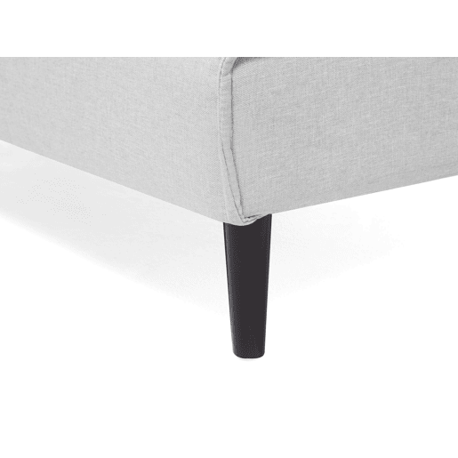 Sofá-cama VISBY Tecido Cinzento claro 3 lugares Sofá-cama VISBY Tecido Cinzento claro 3 lugares