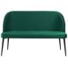 Beliani Sofá de 2 plazas Terciopelo OSBY Beliani Sofá de 2 plazas Terciopelo OSBY Verde Oscuro