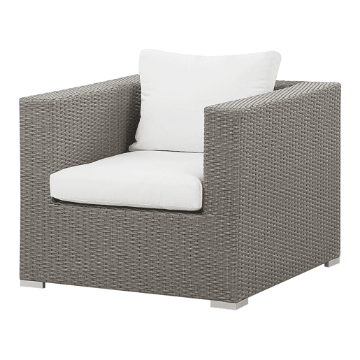 Beliani Conjunto lounge Ratan sintético MAESTRO