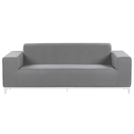 Conjunto de jardim com mesa 5 lugares ROVIGO Cinzento