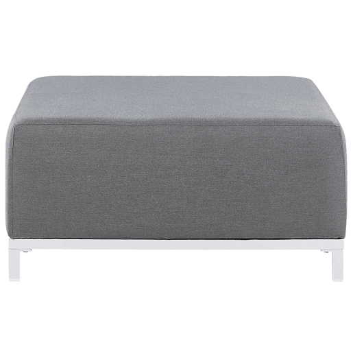 Conjunto de jardim com mesa 5 lugares ROVIGO Cinzento