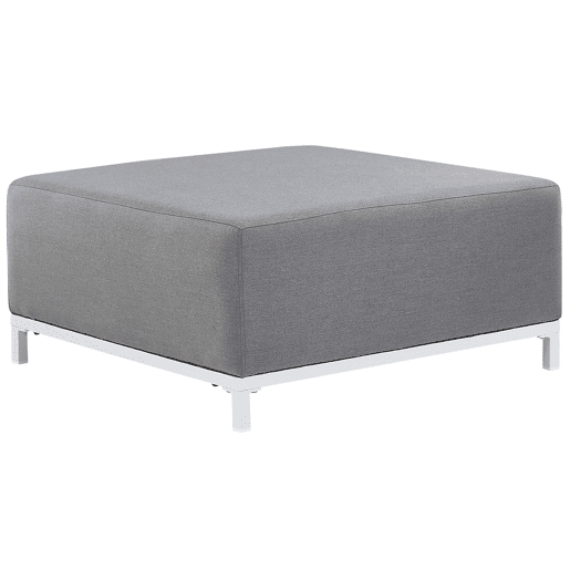 Conjunto de jardim com mesa 5 lugares ROVIGO Cinzento