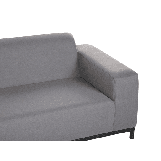Conjunto de jardim com mesa 5 lugares ROVIGO Cinzento