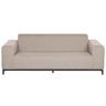 Sofá de jardim 3 lugares ROVIGO Creme