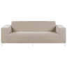 Sofá de jardim 3 lugares ROVIGO Creme