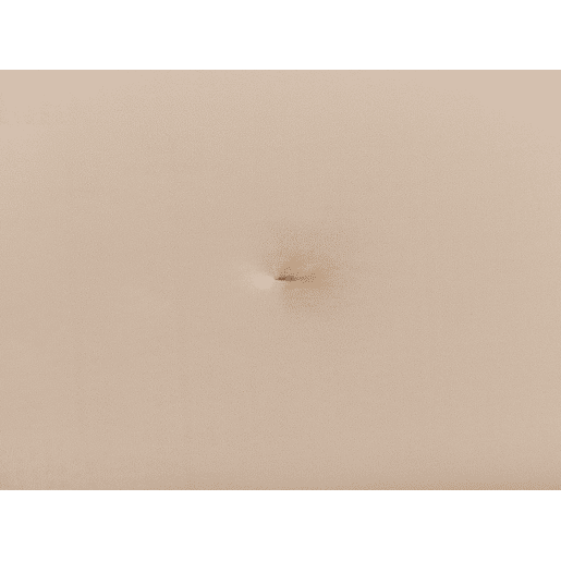 Sofá-cama LUCAN Veludo Creme 3 lugares