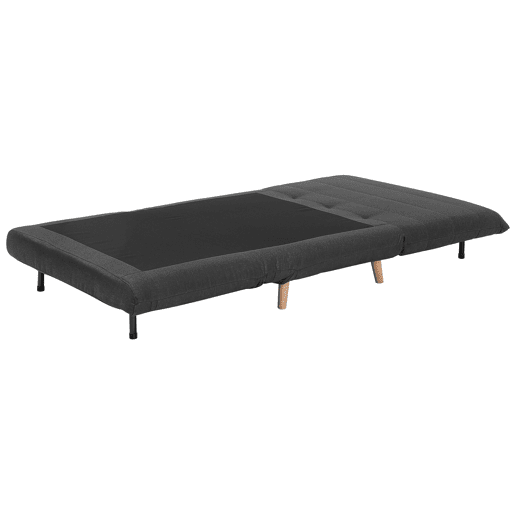 Sofá-cama individual SETTEN Tecido Cinzento escuro Sofá-cama individual SETTEN Tecido Cinzento escuro