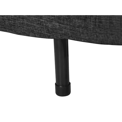 Sofá-cama individual SETTEN Tecido Cinzento escuro Sofá-cama individual SETTEN Tecido Cinzento escuro