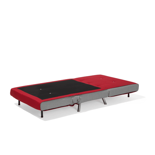Sofá-cama individual FARRIS Tecido Vermelho Sofá-cama individual FARRIS Tecido Vermelho