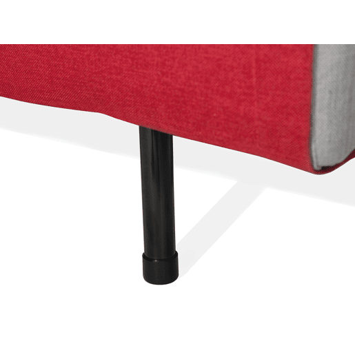 Sofá-cama individual FARRIS Tecido Vermelho Sofá-cama individual FARRIS Tecido Vermelho