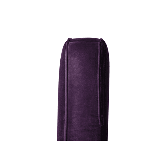 Sofá LOKKA Veludo Roxo 3 lugares Sofá LOKKA Veludo Roxo 3 lugares