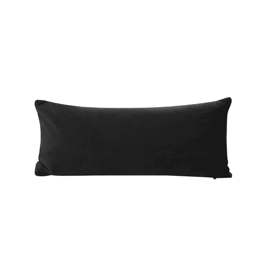Sofá-cama EINA Veludo Preto 3 lugares