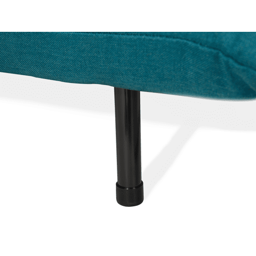 Sofá-cama individual SETTEN Tecido Azul turquesa Sofá-cama individual SETTEN Tecido Azul turquesa