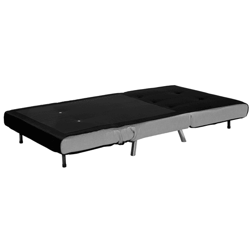 Sofá-cama individual FARRIS Tecido Preto