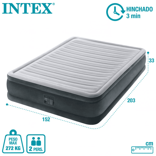 Cama de ar INTEX Fiber-Tech Comfort-Plush